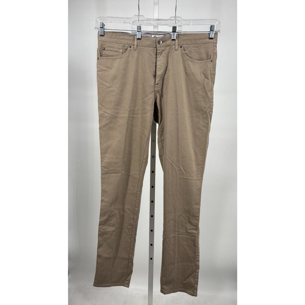 Peter Millar Crown Ultimate Sateen Five Pocket Pants Mens 38 Brown Preppy NWT